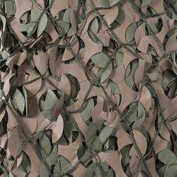Camo Systems Premier Series Military Netting with Attached Mesh - Green/Brown - 10' x 20'